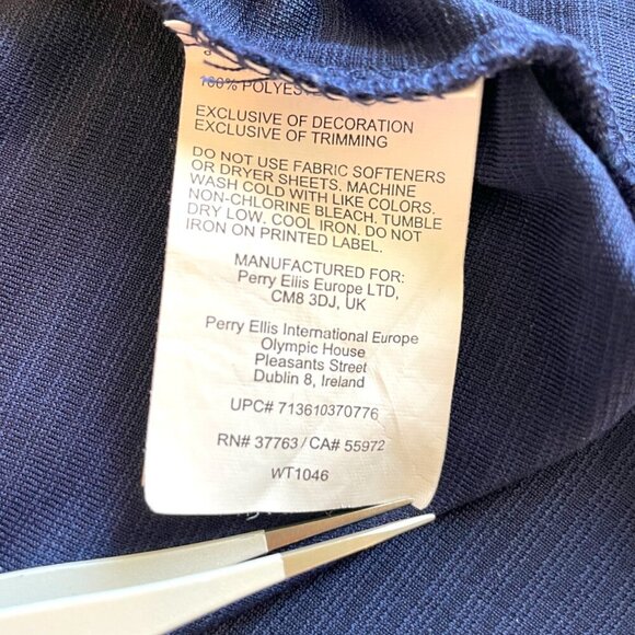 PGA Tour Course Essentials Polo Men's XXL (2XL) Golf Performance Outdoor Navy - Picture 6 of 7